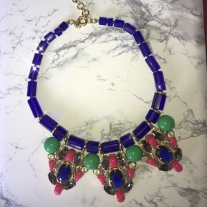 J Crew Crystal  Archipelago Necklace
